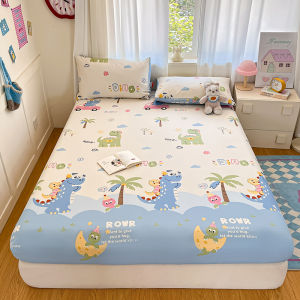 Dansunreve 800tc Ra Bọc Nệm Bông phim hoạt hình Phi Hành Gia/Khủng long/tấm thảm nằm cho chó thân thiện với da Nệm thoáng khí bảo vệ