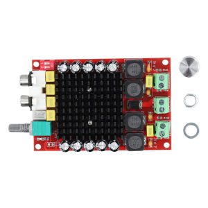 XH-M510 Digital Power Audio Amplifier Board with Silent Mode TDA7498 High Efficiency for Home Theater Active Speakers