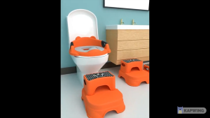 SG-2-in-1 Step Stools for Kids / Multifunctional Detachable High Step Stool with Anti-Slip Rubber for Potty Training