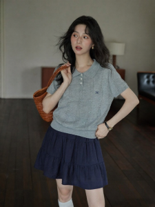 seemon | Áo Thun Mỏng Dệt Kim Hè