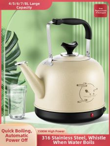 YANXING | 304 Stainless Steel Electric Whistling Water Kettle Large Capacity
