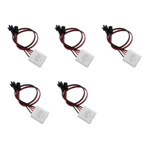 5PCS Smart Home Microwave Motion Sensor High Sensitivity 5.8GHz Switch DC 3.3-24V Motion Detector