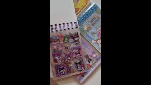 Buku Stiker pocket note sanrio lucu terbaru
