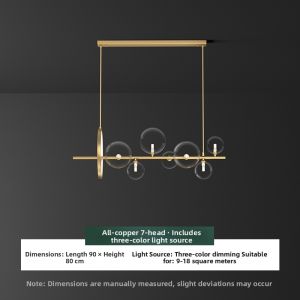 ZHENMEIJU | Modern Minimalist Creative Personality LED Dining Room Pendant Light