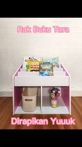 Rak Buku Anak Type Tara  Rak serbaguna minimalis  Rak susun  tingkat