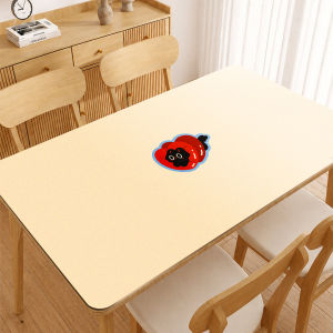 LUOYOUTE | Cream Aesthetic Waterproof Oil-Resistant Leather Table Mat