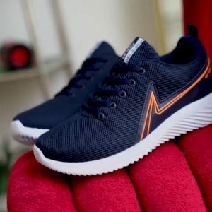 Ando Official Sepatu Sneakers Boaz Jt Pria Dewasa - Hitam/Putih