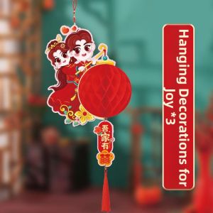 Wedding Decorative Lanterns Honeycomb Balls Paper Flowers for Wall Decoration