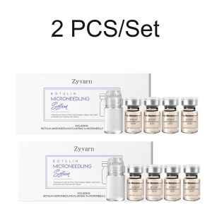 0.2mm Microneedle Serum Set Hydrating Facial Roller Beauty Device Collagen Peel Off Mask & Essence Ampoule Skincare Brightening