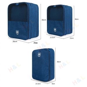 🚚SG Seller🚚( UP TO Shoe Size 46 ) Shoe Bag Organizer / Travel Shoe Bag / Portable Shoe Storage Bag (with Luggage Strap Slot)