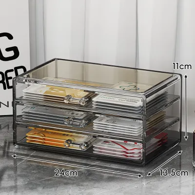 evesigar | Transparent Dustproof Drawer-Type Storage Organizer