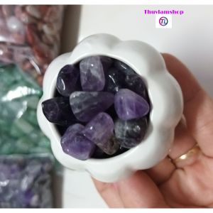 Hủ đá thạch anh lan tỏa năng lượng tích cực trang trí tiểu cảnh vườn tược bể cá