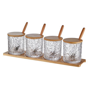 YAGANG | Glass Combination High Aesthetics Spice Jars
