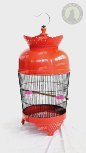 SEMPATI Sangkar Kandang Burung Perkutut Lokal Bahan Plastik Full Warna Fullset Mahkota Tebok Bintang Gantungan Pion Tangkringan Klem Cepuk Ansang Sangkar Burung Puter Tekukur Derkuku