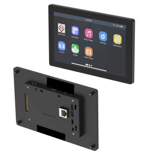 ESP32-P4 + C6 Development Board 7 Inch IPS Touch Screen 1024x600 WiFi 6 Bluetooth 5 BLE  2MP Camera RJ45 100Mpbs ETH with Case