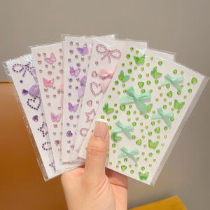 3D Butterfly Facial Decorative Stickers