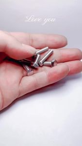 5-100Pcs M3 M4 M5 M6 M8 M10 M12 DIN933 304 Stainless Steel Hexagon Head Bolt Full Thread External Hex Hexagon Head Screws