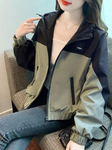 Womens Casual Loose Breathable Sun-Protective Jacket Summer New Style Korean Style Fashionable Lightweight Polyester Coat