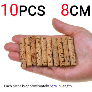 10pcs 6mm 8mm Carp Fishing Cork Sticks Buoyancy Pop Up Boilies Bait Floating Rig Tackle Accessories for Carp Bait Lures