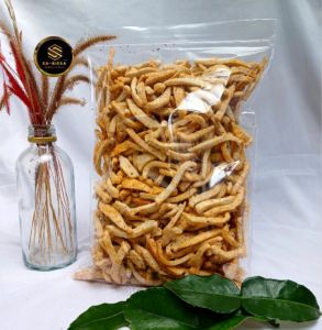 BASRENG PEDAS DAUN JERUK 1KG basreng stik original