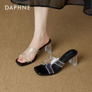 Daphne | Transparent High Heel Summer New Style Fairy Wind Crystal Ladies Sandals