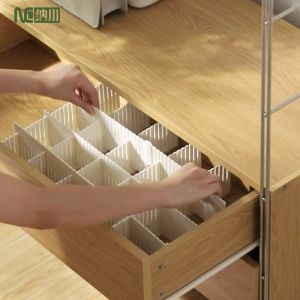 NACHUAN Sorting And Storage Partitions Can Be Freely Combined Cut Spliced Organized Drawers Sorted And Stored Suitable For Organizing Socks Ties And Cosmetics In The Drawer