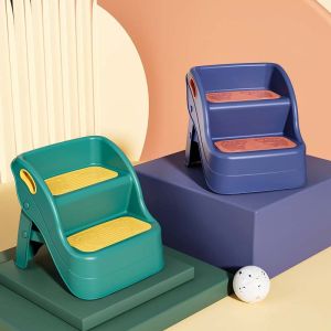 Childrens Footstool Babys Hand Washing Ladder Washstand Footstool Stair Step Childrens Bathroom Mat Footstool