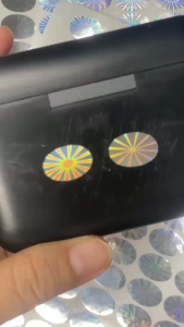 TEM CHỐNG HÀNG GIẢ HOLOGRAM MUA ÍT VẪN BÁN 100 cái hình oval 1.2X2CM