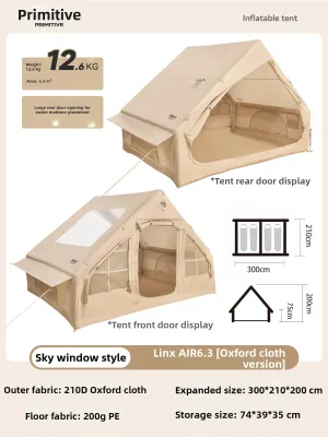 The Primitive | Automatic Inflatable Portable Rainproof Tent