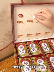 Little Herbalist Childrens DIY Traditional Chinese Medicine Craft Kit Educational Tool for Students Scented Pouch Kids Birthday Gift
