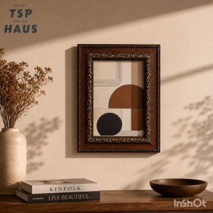8R|10R|11R|12R|A3 Classic Brown Unique vintage photo frame Wall hanging bingkai gambar Kayu Kerawang gantung dinding weedingoil paintingposter
