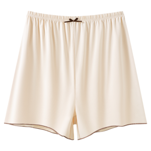 MiiOW | Ice Silk Safety Pants Womens Summer Thin Home Base Shorts Bottoming Pantyhose Cat Person Seamless Design Anti-Light Walking