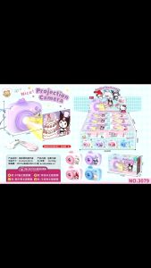 Đồ Chơi Máy Chụp Hình Pin 3078 Rọi Hình Kuromi Melody Cinnamoroll Trò Chơi Trẻ Em Xả Stress