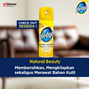 Pledge Aerosol Lemon 160gr [Khusus Pulau Jawa]