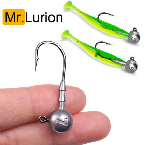 3.5g /5g/7g/10g/14g jig head hook for soft fishing tackle screw neck with sharp carbon hook  for worm lure bait