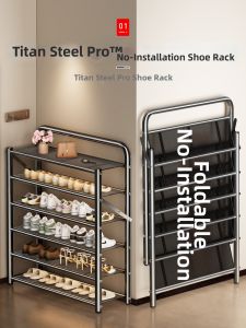 Zhifan | No-Installation Folding Multi-Tier Shoe Rack