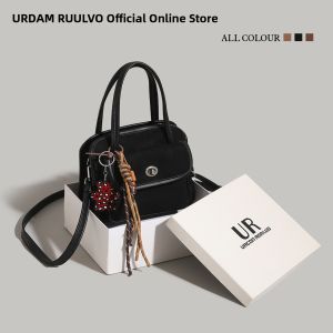 URCDN RDALVO | Elegant Retro New Winter Suede Small Square Handbag