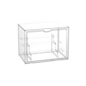 ฟรีขาตั้งโปร่งใส กล่องโมเดล Model Pop Mart Box ชั้นโชว์โมเดล ตู้โชว์โมเดล ชั้นวางโมเดล อะคริลิค กันฝุ่นวางซ้อนกันได้ มี 2ขนาดให้เลือก