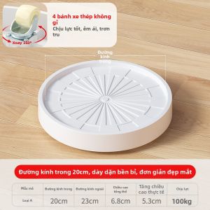QINFEI | Đĩa Đỡ Cây Dễ Di Chuyển Nhựa