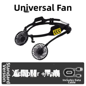 Detachable Cooling Fan Construction Safety Helmet Accessory