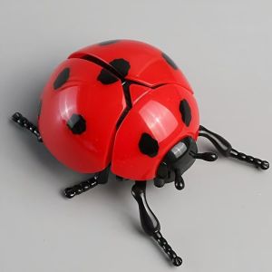 Wind-up insect toys winding simulation animals spiderbees ladybugs scarabs cicadas small gifts for children.