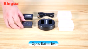 [KingMa] LP-E17 Replacement Battery / Set / USB Dual Charger for Canon Camera Battery LPE17 | LP E17 | LPE-17