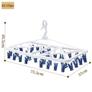 Windproof Foldable Socks Drying Rack
