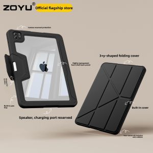 Zoyu | All-Around Protective iPad Case with Rotatable Stand and Pen Slot