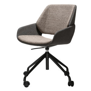 Comfortable Home Office Chair Rotatable Adjustable Gray