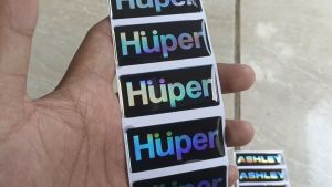 STIKER TIMBUL EMBLEM LOGO AUDIO HUPER STIKER RESIN LENTUR