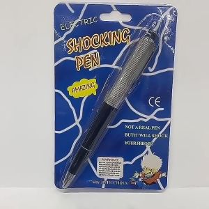 Mainan Setrum Pena Palsu Shocking Pen