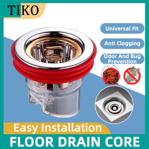 Bathroom Odor Proof Leak Drainage Insert Drain Plug Silicone Down Water Pipe Draininner Core Kitchen Shower Floor Drain Backflow Preventer