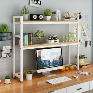 Desk Organizer Bookshelf Multilayer
