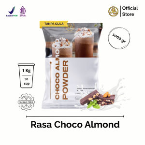 Bubuk Minuman Premium CHOCO ALMOND 1Kg || Jakarta Bubble Drink | BPOM&HALAL